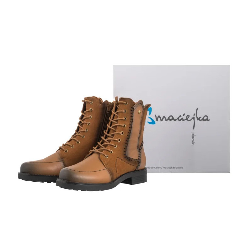 Maciejka Żółte A7155-07/00-7 (MA1455-b) shoes