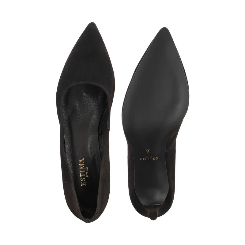 Ryłko Brązowe 7Y202_T7 _3TY (RY1183-a) high heels