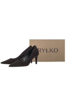 Ryłko Brązowe 7Y202_T7 _3TY (RY1183-a) high heels