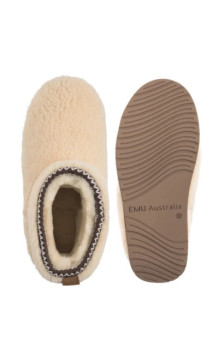 EMU Australia Stinger Micro Flatform Teddy Natural W13187 (EM545-a) kingad