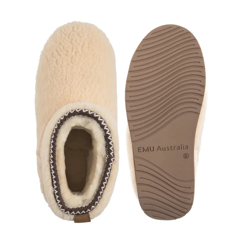 EMU Australia Stinger Micro Flatform Teddy Natural W13187 (EM545-a) kurpes