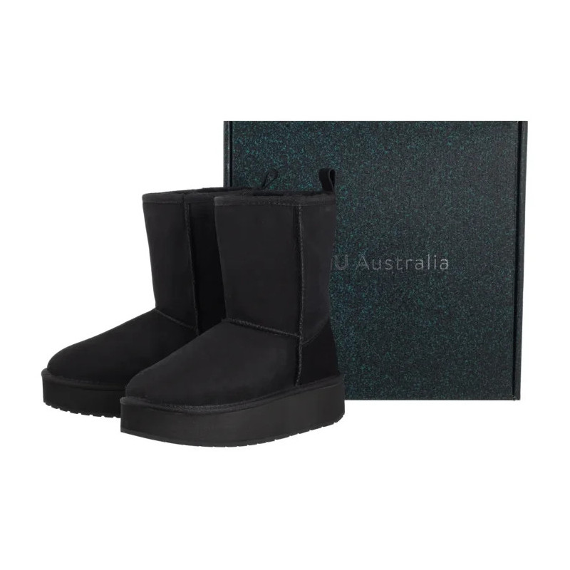 EMU Australia Stinger Lo Flatform Black W13190 (EM546-a) kurpes