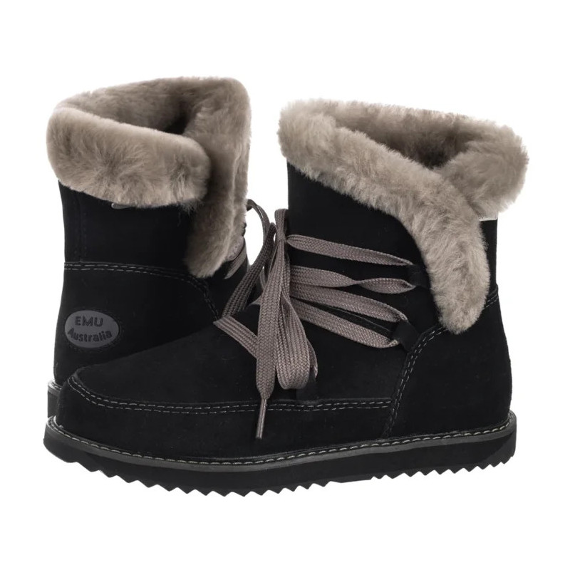 EMU Australia Thorsby Black W13215 (EM548-a) kurpes