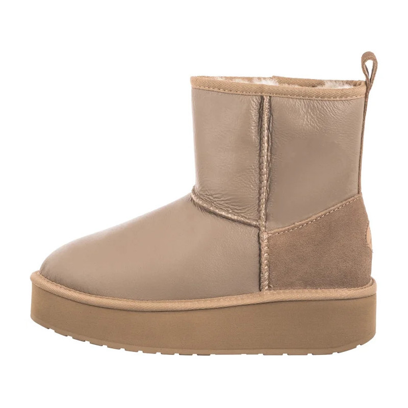 EMU Australia Stinger Mini Flatform Leather Sand W13189 (EM549-a) kingad