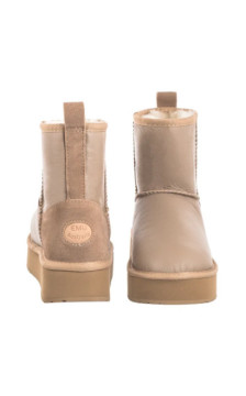 EMU Australia Stinger Mini Flatform Leather Sand W13189 (EM549-a) kingad