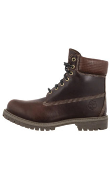 Timberland Premium 6 In Lace Waterproof MD Brown Full Grain 0A2P6W EIU (TI138-b) saapad