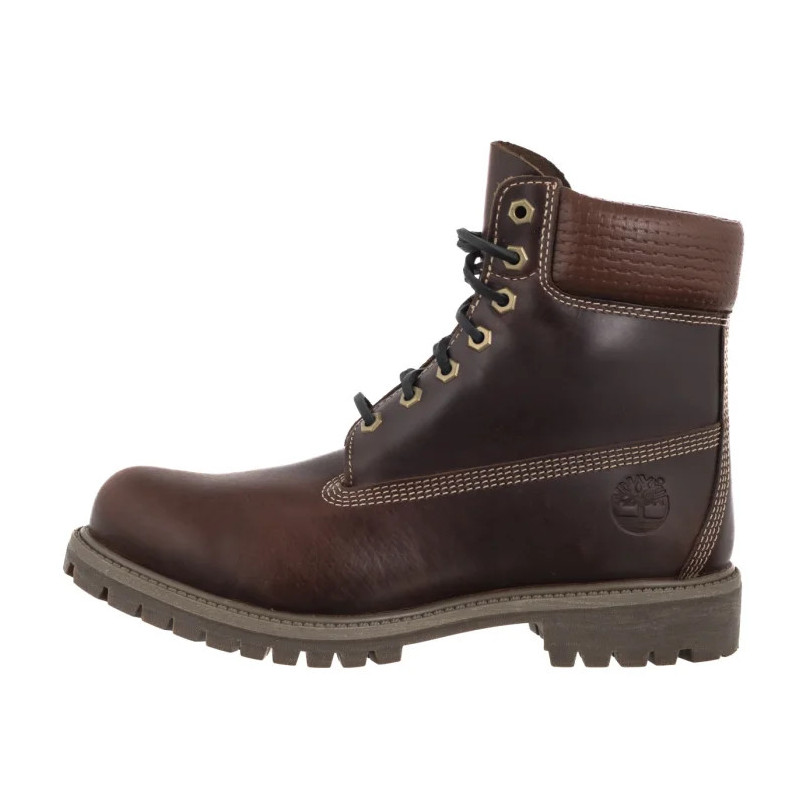 Timberland Premium 6 In Lace Waterproof MD Brown Full Grain 0A2P6W EIU (TI138-b) žygio batai