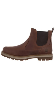 Timberland Britton Road Mid Chelsea Boot Medium Brown Nubuck 0A6A4W EM5 (TI141-b) apavi