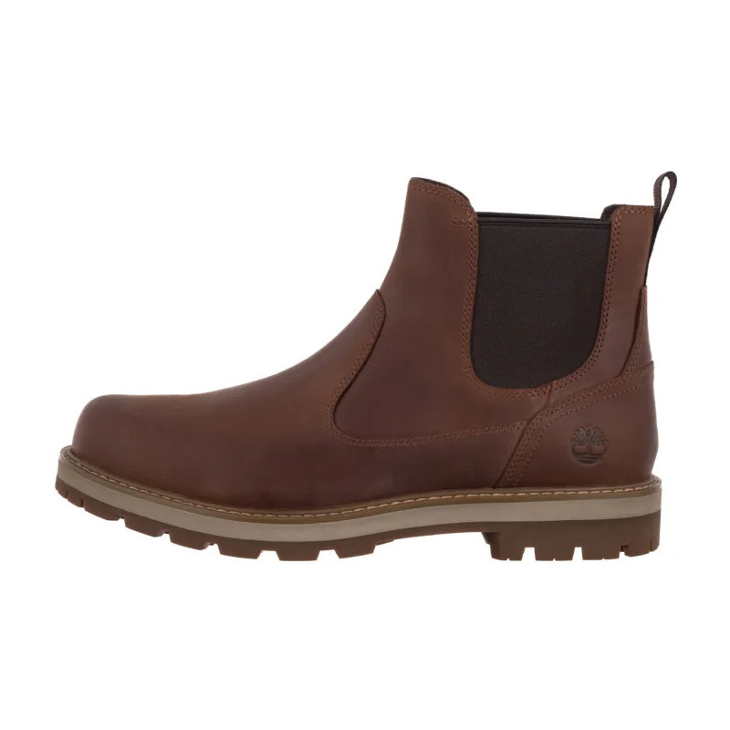 Timberland Britton Road Mid Chelsea Boot Rust Full Grain 0A6A4W EM6 (TI141-b) apavi