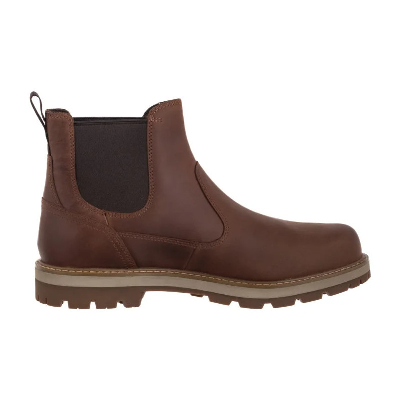 Timberland Britton Road Mid Chelsea Boot Medium Brown Nubuck 0A6A4W EM5 (TI141-b) apavi