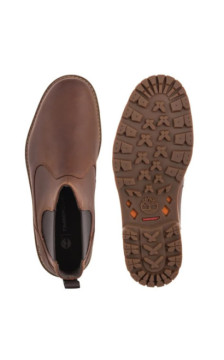 Timberland Britton Road Mid Chelsea Boot Medium Brown Nubuck 0A6A4W EM5 (TI141-b) batai