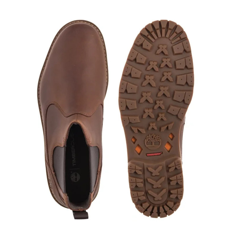 Timberland Britton Road Mid Chelsea Boot Medium Brown Nubuck 0A6A4W EM5 (TI141-b) kingad