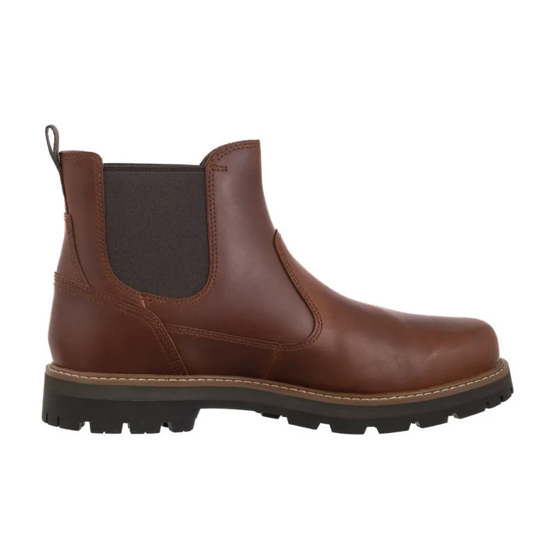Timberland Britton Road Mid Chelsea Boot Medium Brown Nubuck 0A6A4W EM5 (TI141-c) apavi