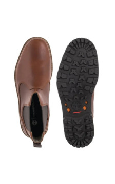 Timberland Britton Road Mid Chelsea Boot Md Brn F Grain W Dk 0A6A4W A1G (TI141-c) apavi