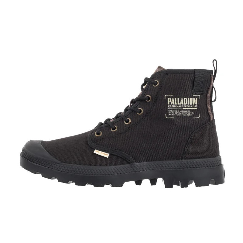 Palladium Pampa Michigan Black 79496-008-M (PA152-b) pārgājienu zābaki