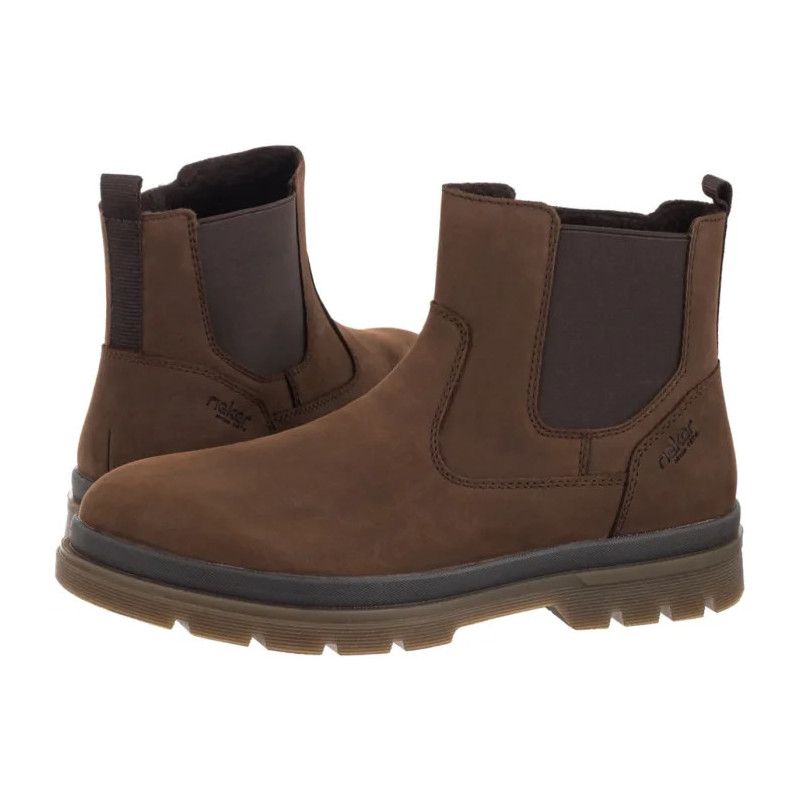 Rieker Brązowe F7051-23 Brown (RI314-a) kingad