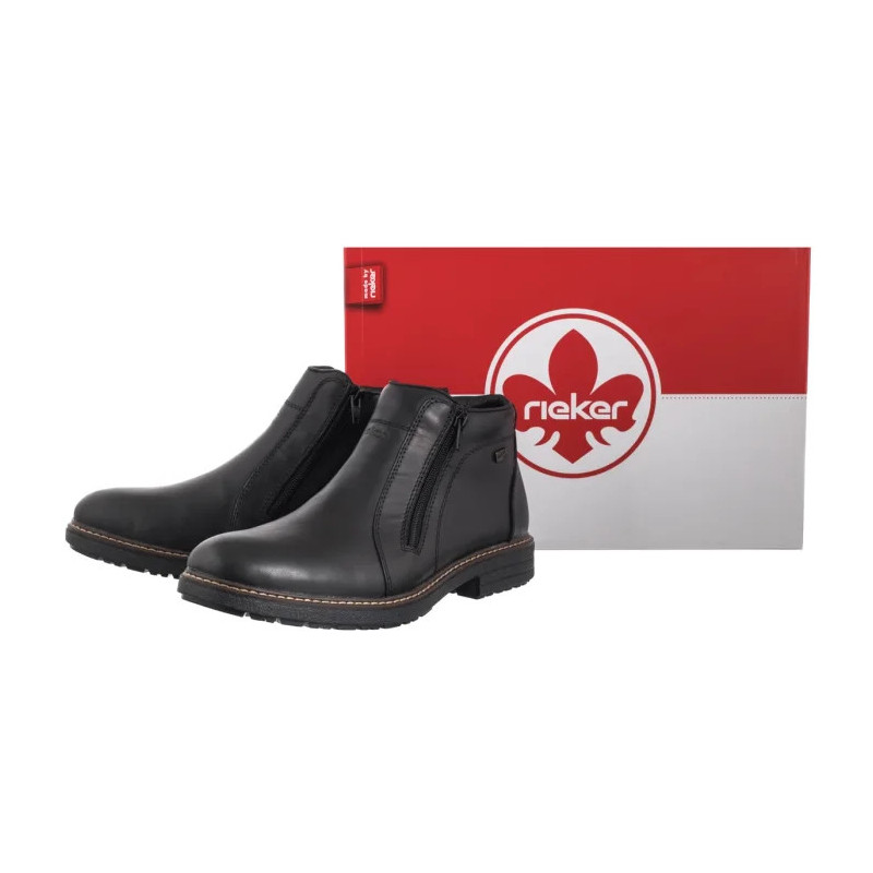 Rieker Czarne 33160-00 Black (RI315-a) batai
