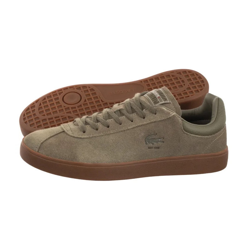 Lacoste Baseshot 225 5 SMA Khk/Gum 750SMA0022KG9 (LC466-a) sporta apavi