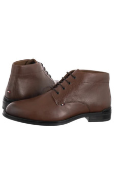 Tommy Hilfiger Corporate Hilfiger Lth Boot Winter Cognac FM0FM05697 GVI (TH1410-b) kingad