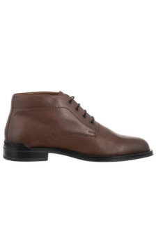 Tommy Hilfiger Corporate Hilfiger Lth Boot Winter Cognac FM0FM05697 GVI (TH1410-b) kingad