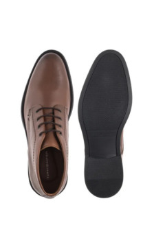 Tommy Hilfiger Corporate Hilfiger Lth Boot Winter Cognac FM0FM05697 GVI (TH1410-b) batai