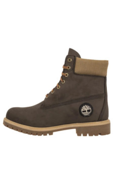 Timberland Premium 6 In Lace Waterproof Dark Brown Nubuck W 0A2P6W A4J (TI153-a) boots