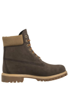 Timberland Premium 6 In Lace Waterproof Dark Brown Nubuck W 0A2P6W A4J (TI153-a) pārgājienu zābaki