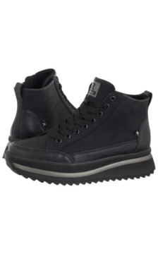 Rieker Czarne W3871-00 Black (RI312-b) batai