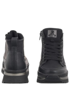 Rieker Czarne W3871-00 Black (RI312-b) batai