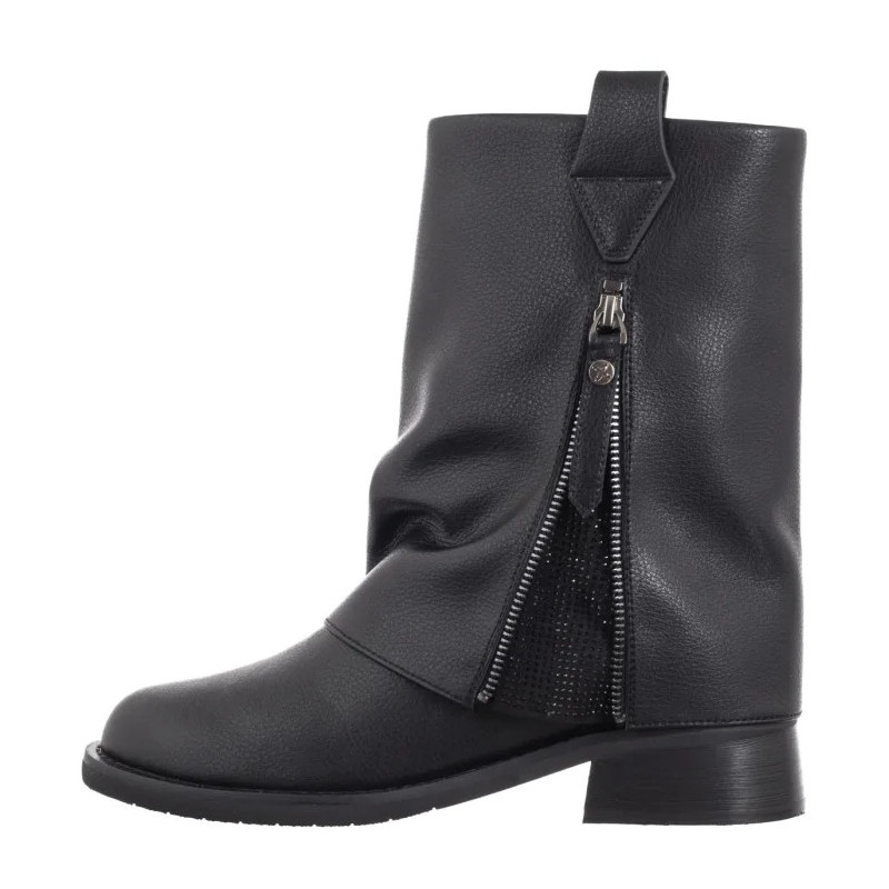 Maciejka Czarne K7213-01/00-8 (MA1444-a) kurpes