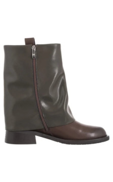 Maciejka Zielono-Brązowe K7213-09/00-8 (MA1444-b) kurpes