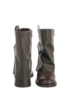 Maciejka Zielono-Brązowe K7213-09/00-8 (MA1444-b) kurpes