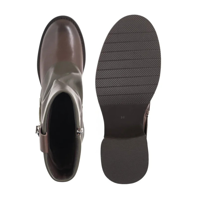 Maciejka Zielono-Brązowe K7213-09/00-8 (MA1444-b) kurpes