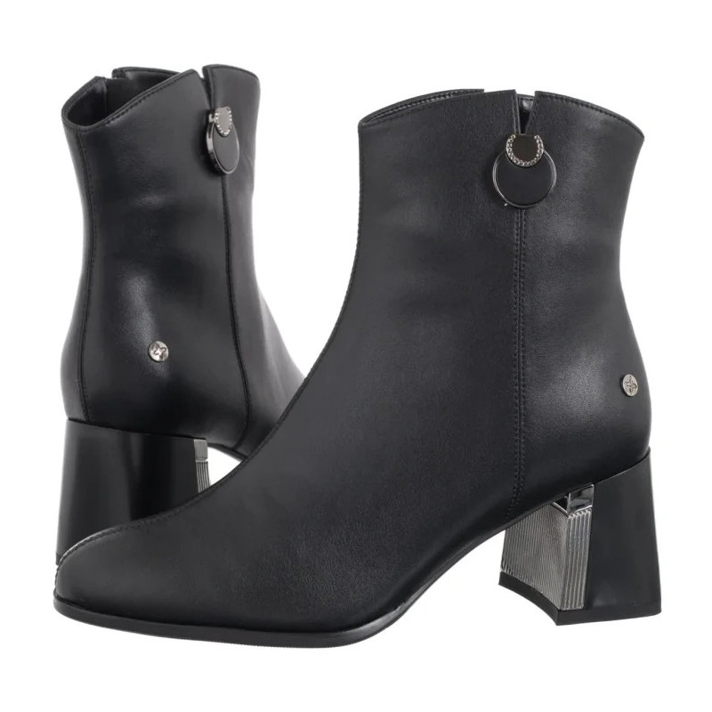 Maciejka Czarne K7203-01/00-8 (MA1446-a) kurpes