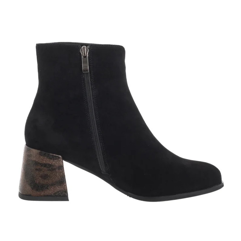 Maciejka Czarne K7202-01/00-8 (MA1445-b) kurpes