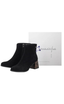 Maciejka Czarne K7202-01/00-8 (MA1445-b) kurpes