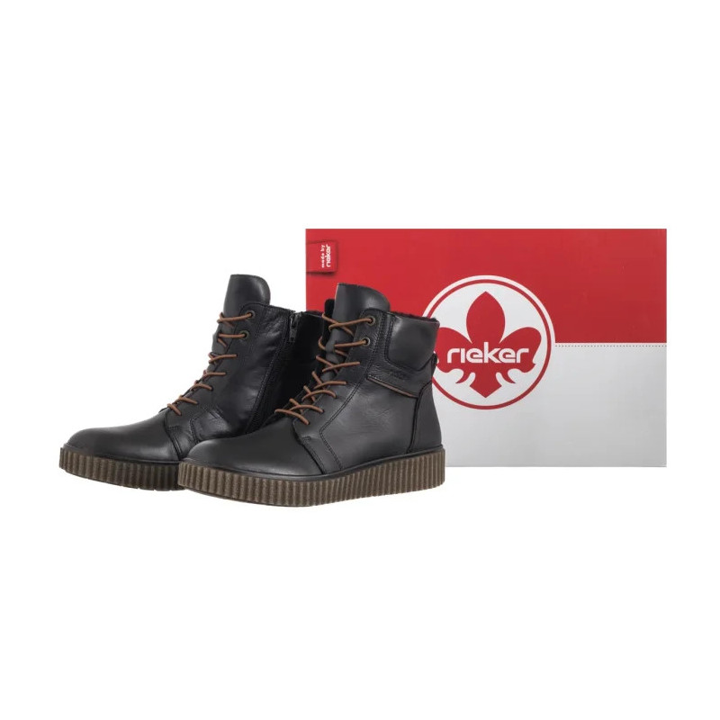 Rieker Czarne Y4303-00 Black (RI319-a) shoes