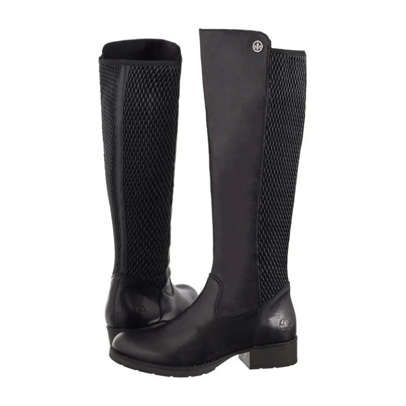 Rieker Czarne Z9591-00 Black (RI327-a) shoes