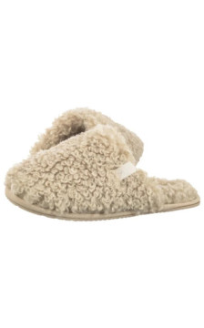 Calvin Klein Close Slipper Fur Marshmallow YW0YW01975 YAL (CK701-a) Naiste kingad/klappide klapid