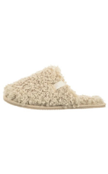 Calvin Klein Close Slipper Fur Marshmallow YW0YW01975 YAL (CK701-a) Naiste kingad/klappide klapid