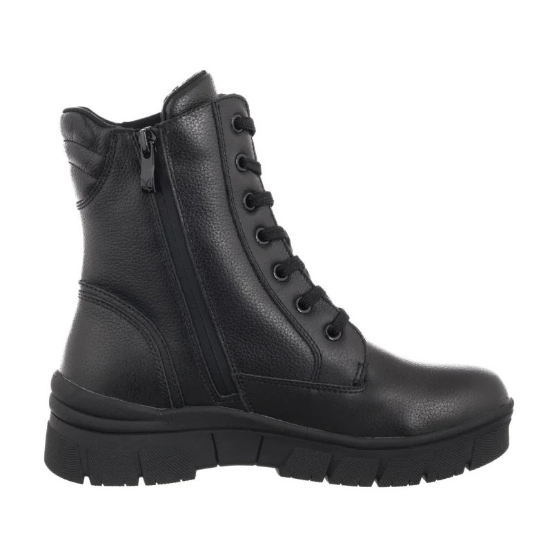 Caprice Czarne 9-26235-41 022 Black Nappa  (CP452-a) batai