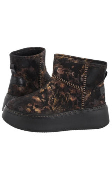 Maciejka Złoto-Czarne 06257-25/00-4 (MA1449-a) shoes