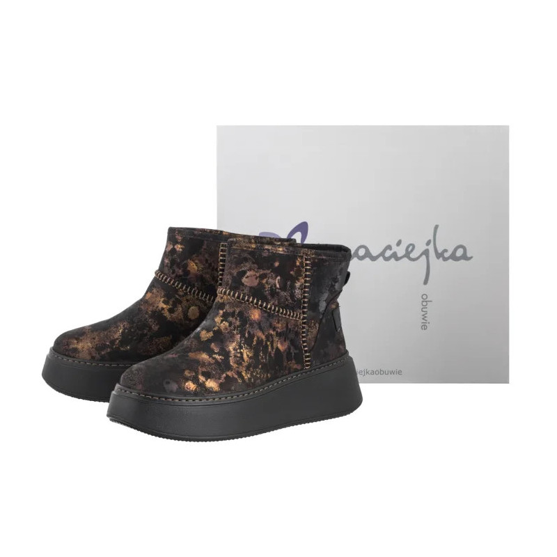 Maciejka Złoto-Czarne 06257-25/00-4 (MA1449-a) batai