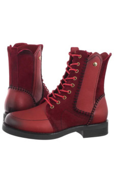 Maciejka Czerwone A7155-08/00-7 (MA1455-a) kurpes