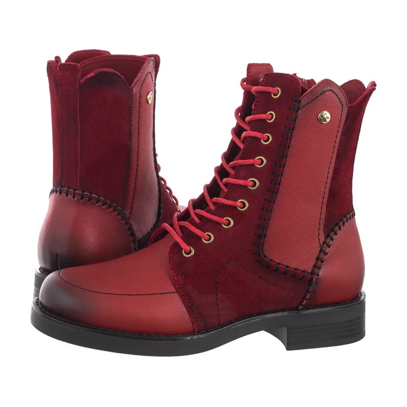 Maciejka Czerwone A7155-08/00-7 (MA1455-a) kurpes