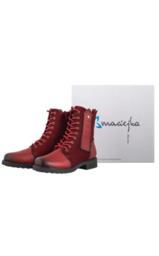 Maciejka Czerwone A7155-08/00-7 (MA1455-a) kurpes