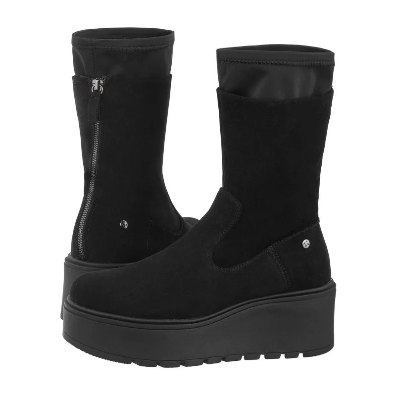 Maciejka Czarny Welur A7161-20/00-7 (MA1457-a) shoes