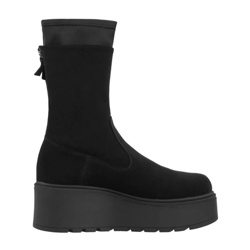 Maciejka Czarny Welur A7161-20/00-7 (MA1457-a) kurpes