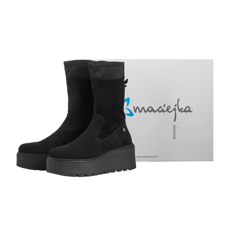 Maciejka Czarny Welur A7161-20/00-7 (MA1457-a) kingad