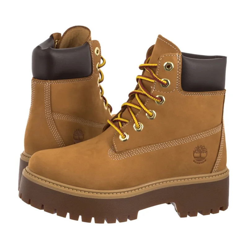 Timberland Stone Street 6 In Lace Waterproof Wheat 1A5RJD 231 (TI154-a) saapad